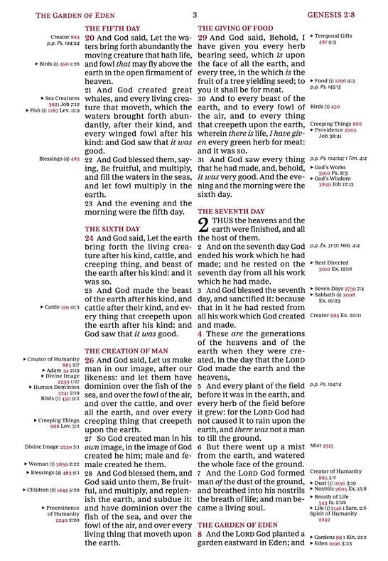 KJV Thompson Chain-Reference Bible, Comfort Print--soft leather-look, burgundy