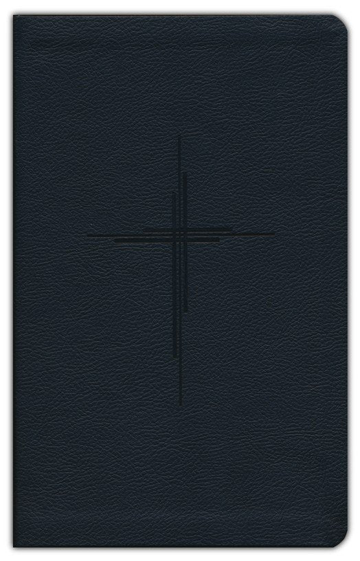 NLT Premium Value Thinline Bible, Filament-Enabled--soft leather-look, black