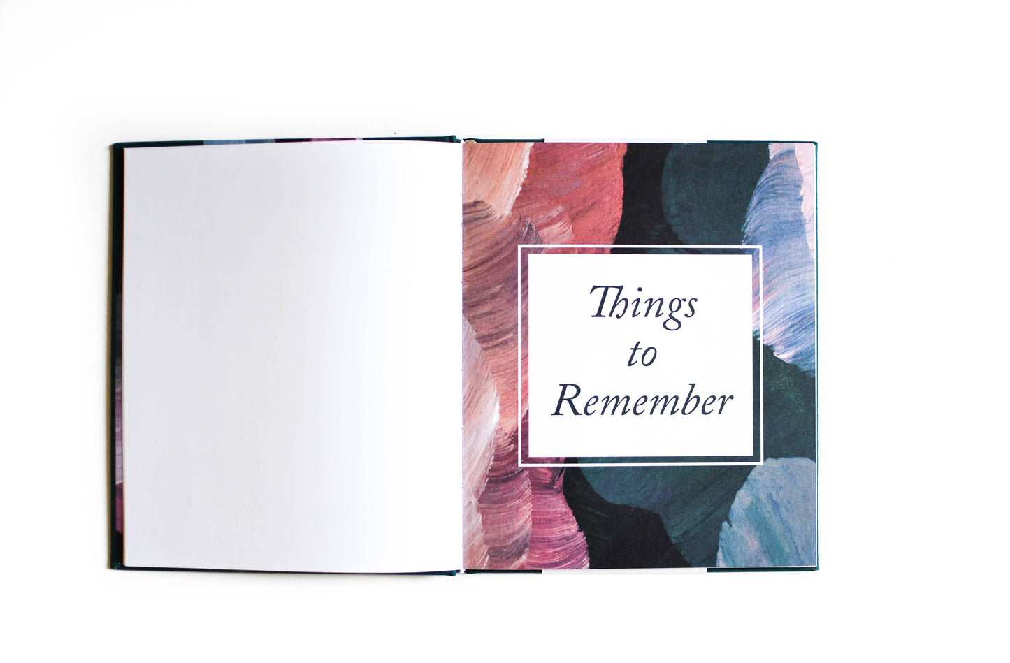 Duncan & Stone Paper Co. - Grief Journal - Teal | Sympathy Gift | Loss of Child Journal
