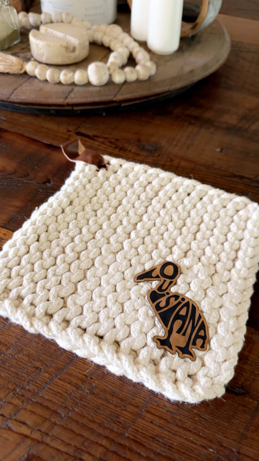 This Little Light of Mine Designs- Crotchet Pot Holders