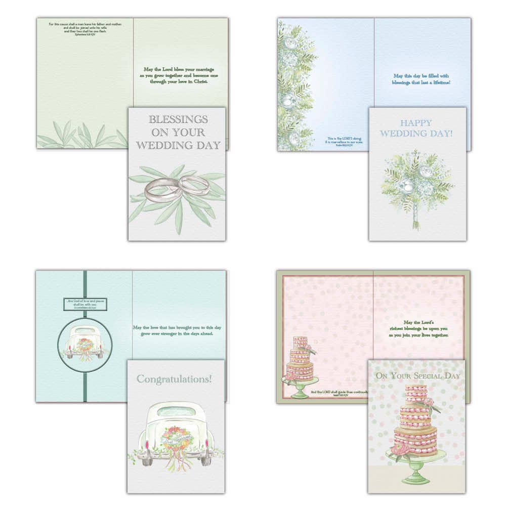 Crown Point Graphics - Wedding - Wedding Celebration Assorted Boxed Wedding Cards