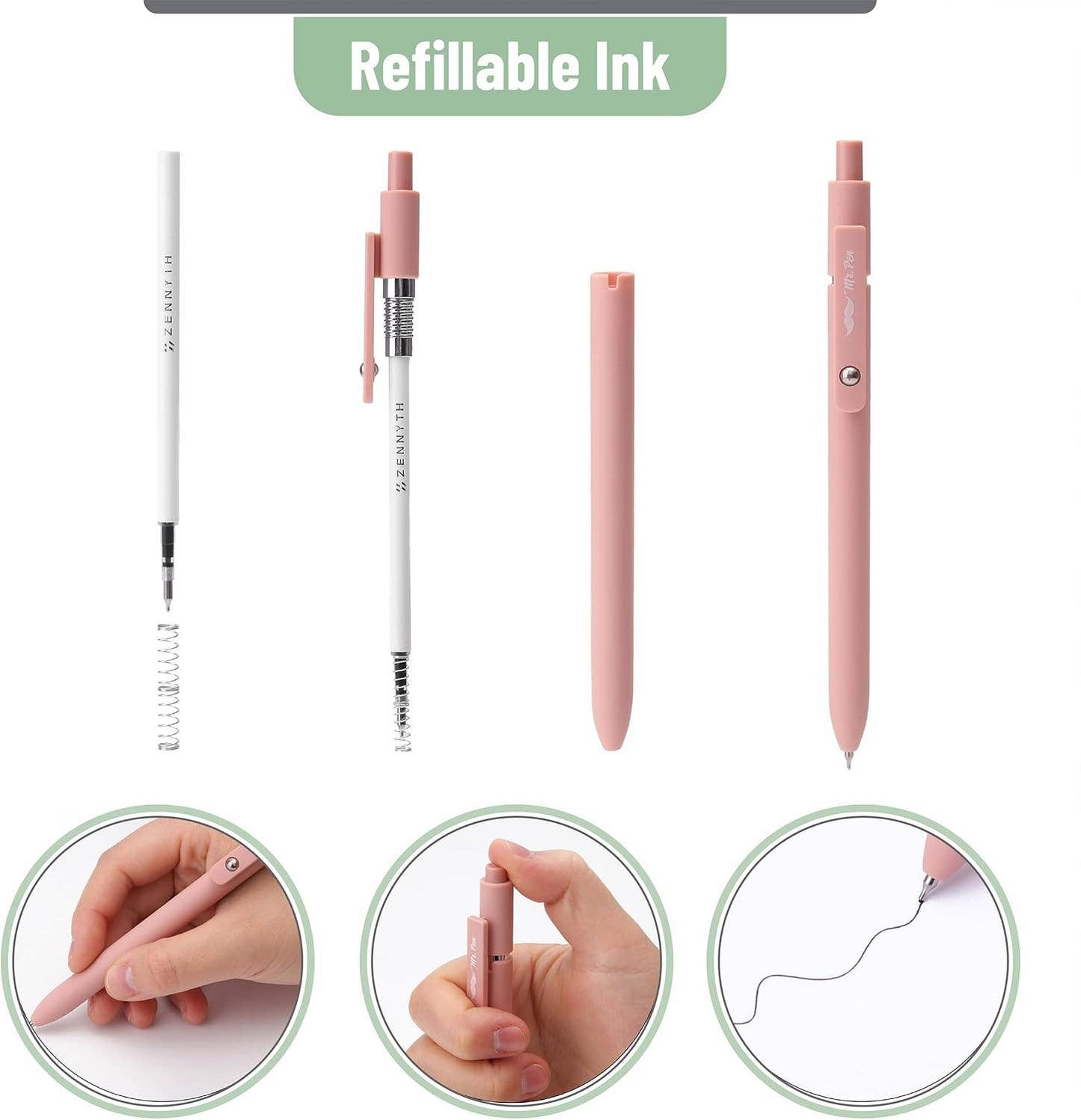 Mr. Pen - Mr. Pen 8-Pack Bible Highlighters and Pens Set