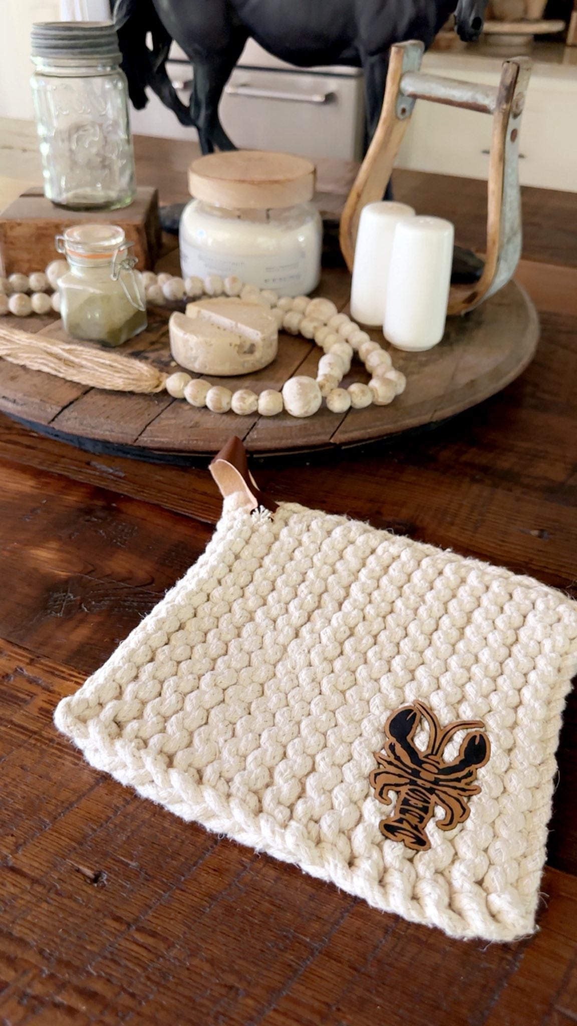 This Little Light of Mine Designs- Crotchet Pot Holders