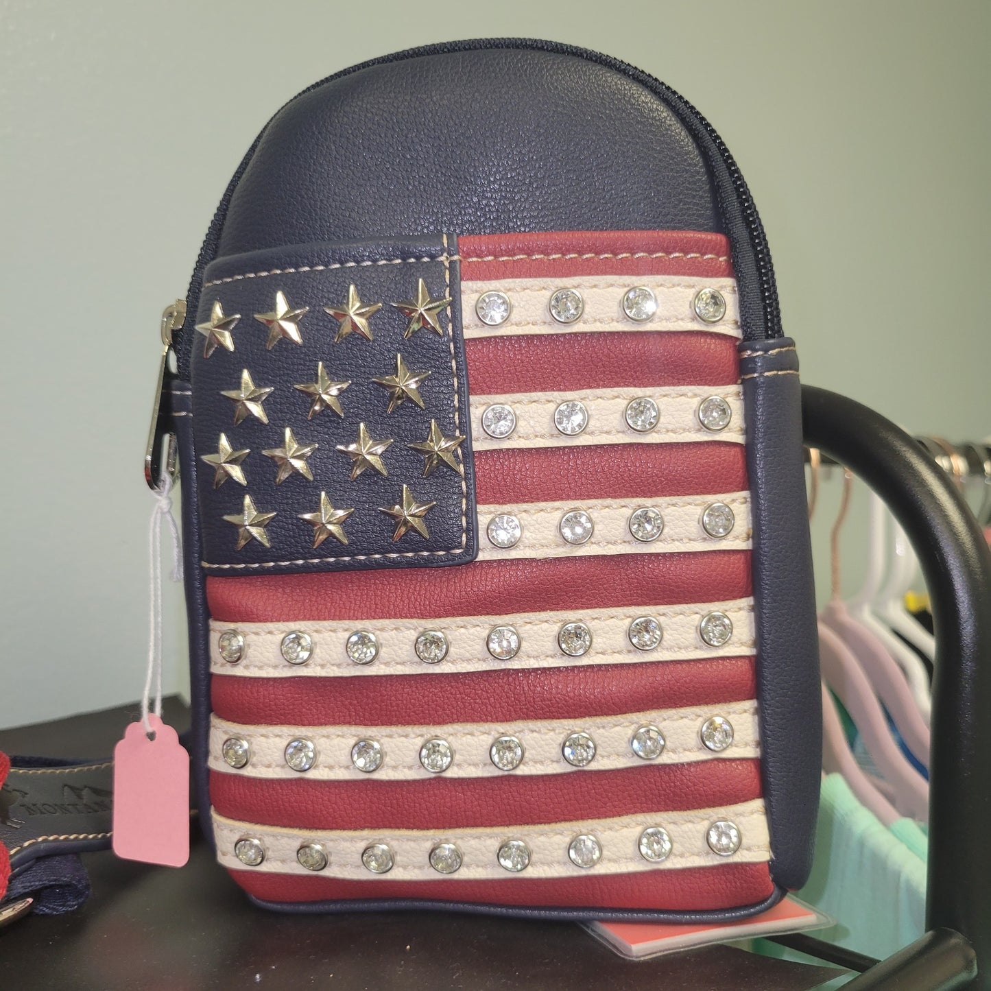 Saving Grace Tee Co-  Montana West Americana Small backpack purse