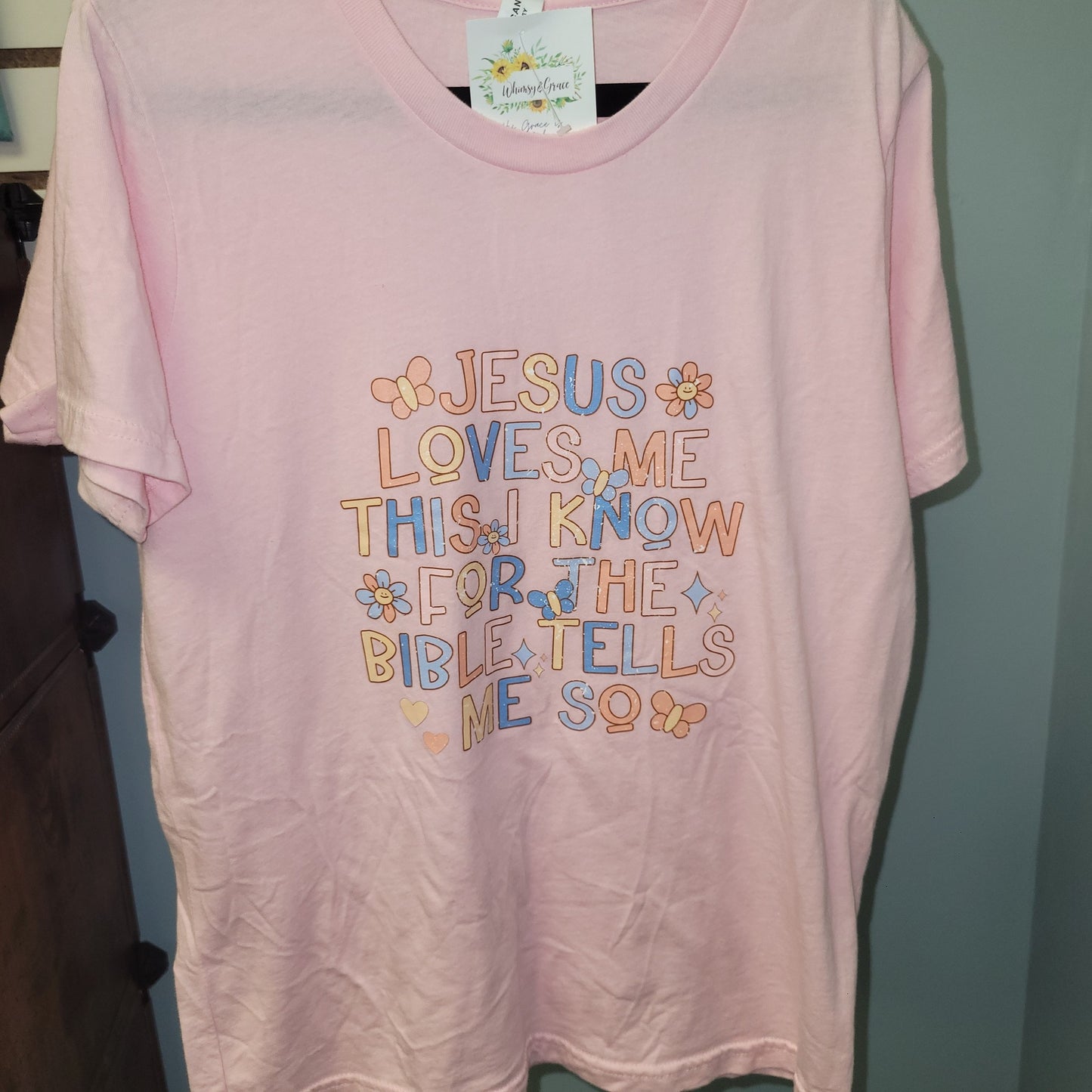 Saving Grace Tee Co-  Youth Jesus Loves Me This I know