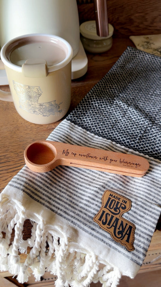 This Little Light of Mine Designs- Coffee Scoop/Clip