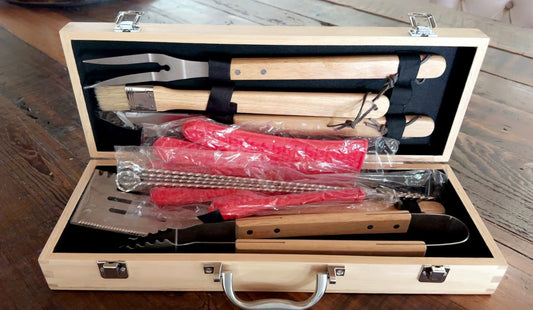 This Little Light of Mine Designs- BBQ Grilling Set