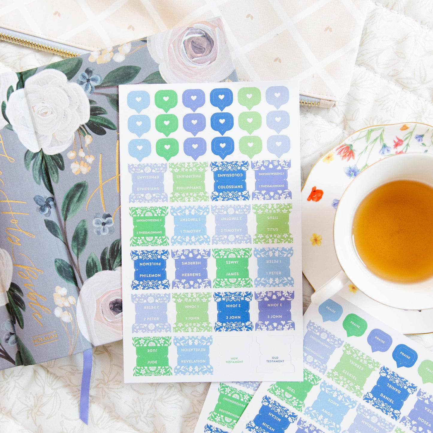 The Daily Grace Co - Bible Tabs | Floral