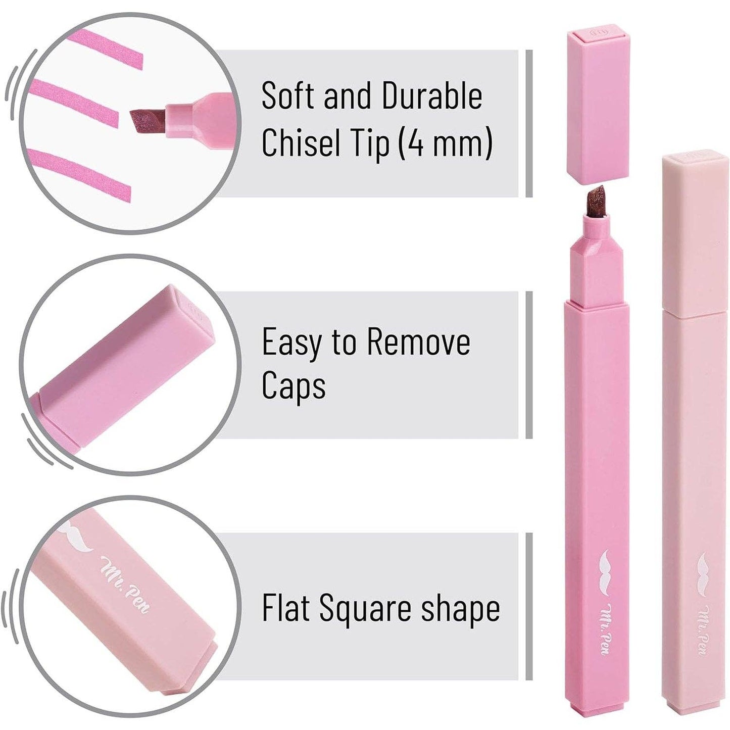 Mr. Pen - Aesthetic Highlighters 16 Pack