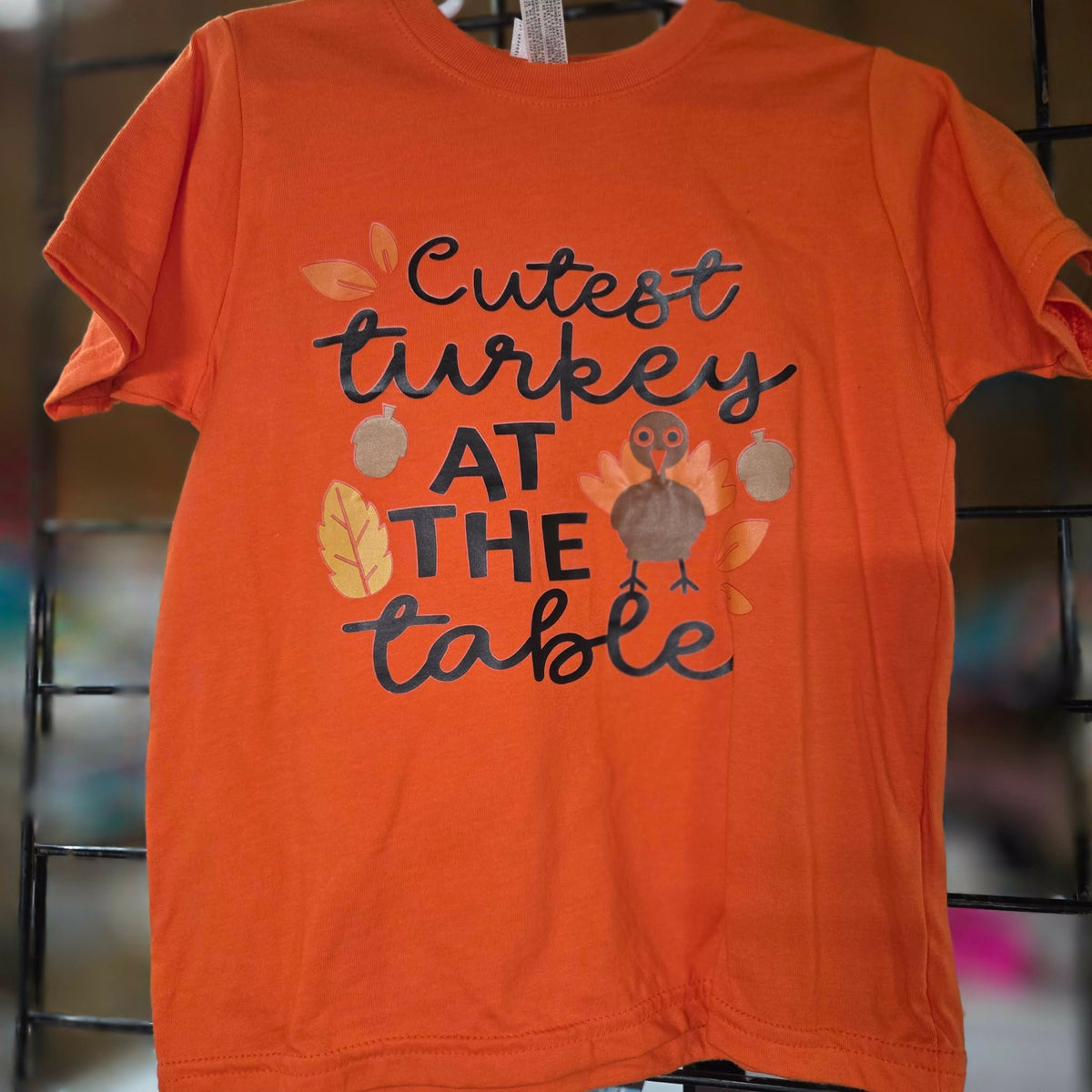 Saving Grace Tee Co- Cutest Little Turkey