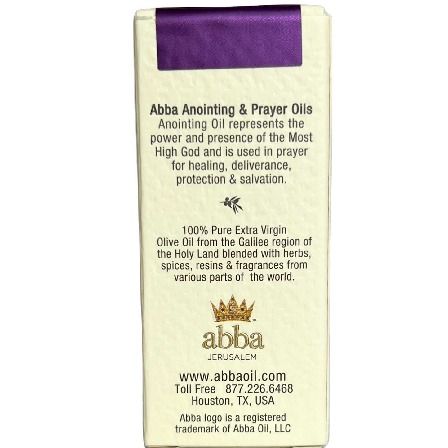 Abba Christian Products - Myrrh Prayer Oil - 1/4oz