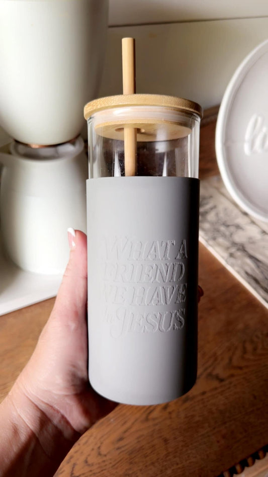 This Little Light of Mine Designs-   Silicone Glass Tumbler