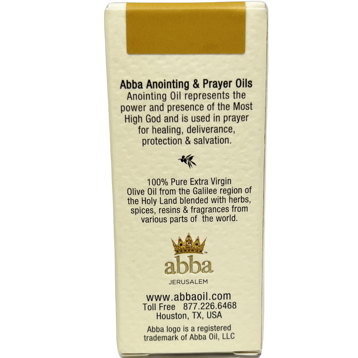 Abba Christian Products - Frankincense Prayer Oil - 1/4oz