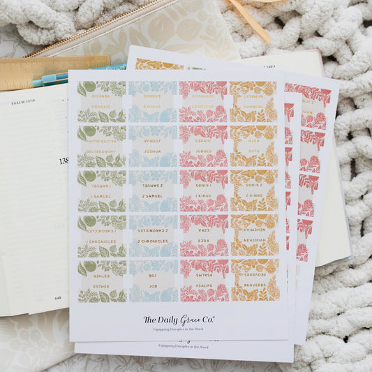 The Daily Grace Co - Citrus Bible Tabs