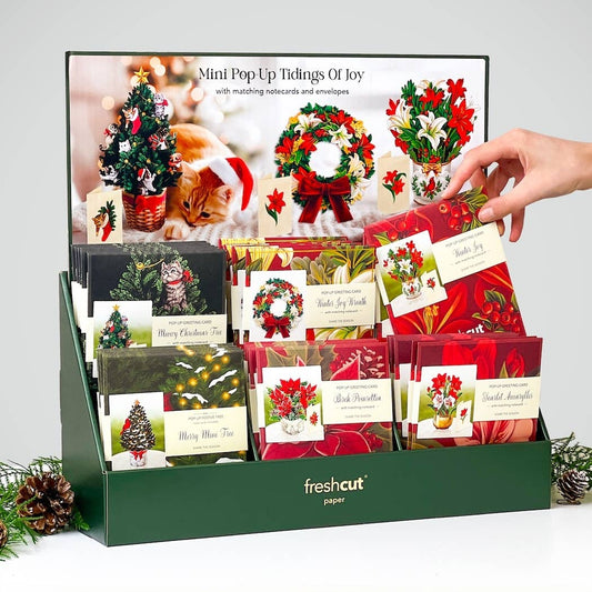 FreshCut Paper LLC - Mini 6 Pocket Holiday Shipper
