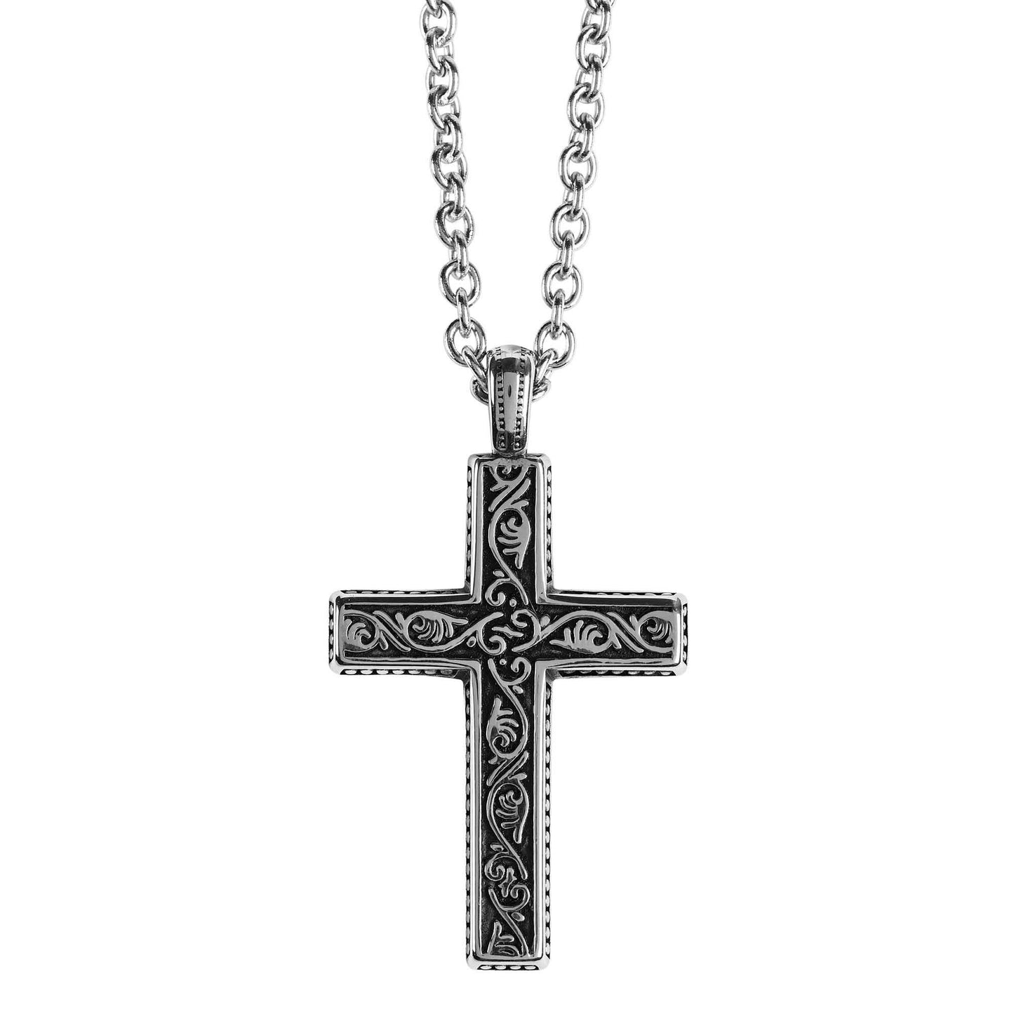 Dicksons - Prepak Necklaces Mens Cross