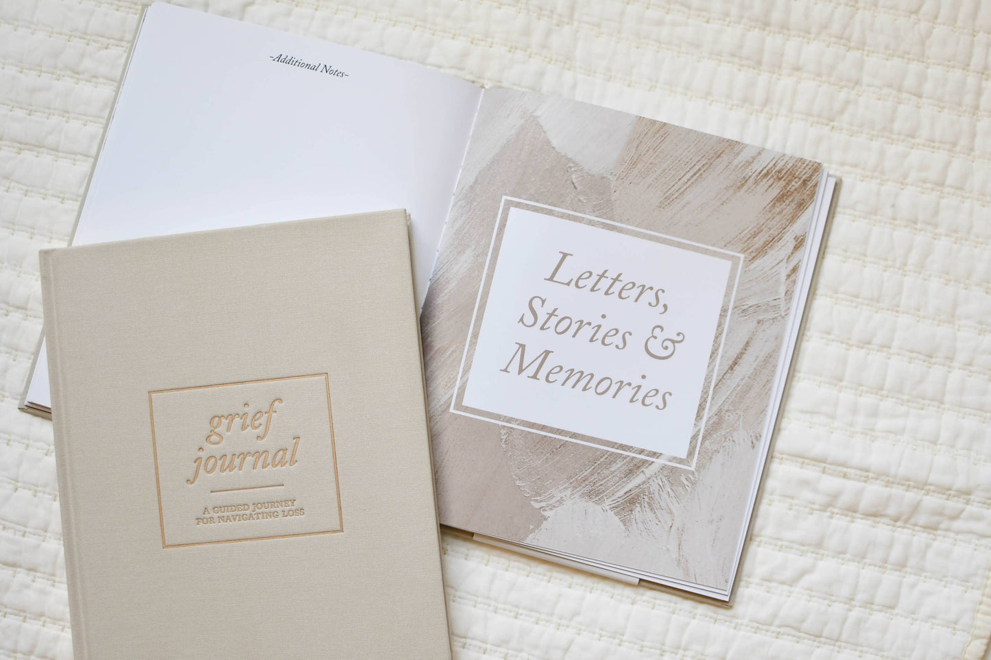 Duncan & Stone Paper Co. - Grief Journal - Teal | Sympathy Gift | Loss of Child Journal