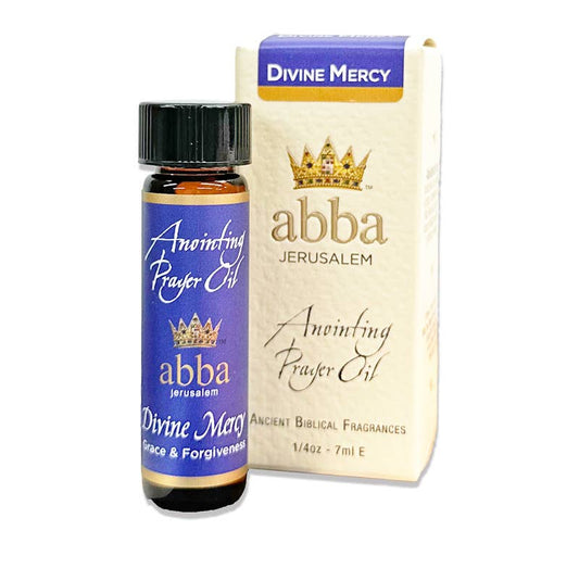 Abba Christian Products - Divine Mercy Prayer Oil - 1/4oz