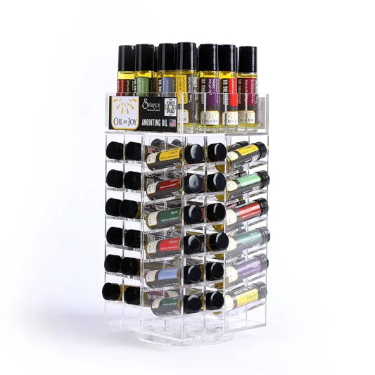 Swanson Christian Products - Anointing Oil 1/4 Oz & 1/3 Oz Roller Display Pk64