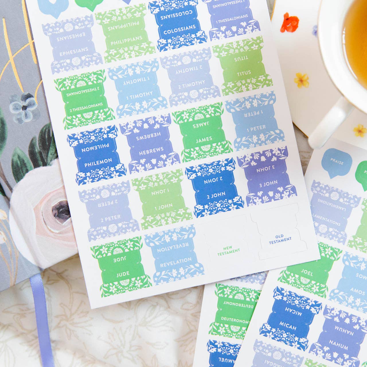The Daily Grace Co - Bible Tabs | Floral