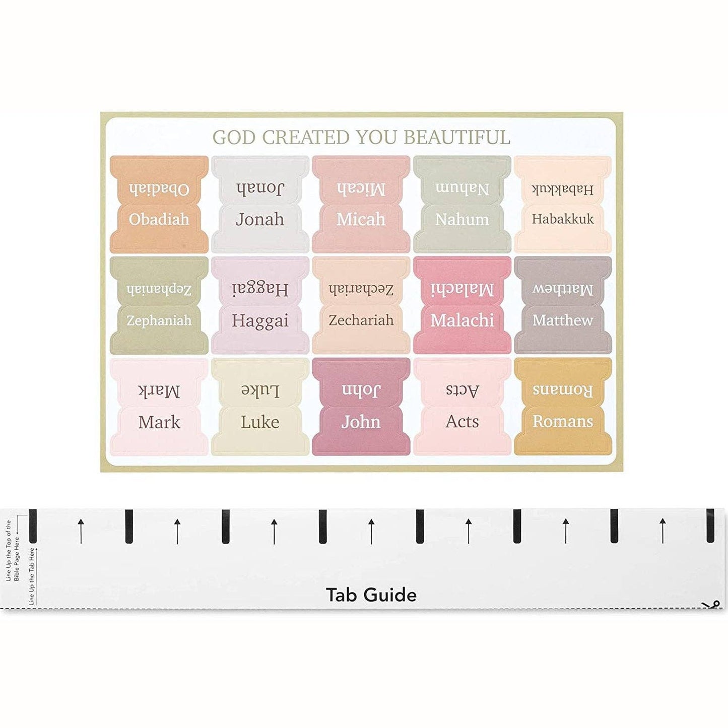 Mr. Pen - Bible Tabs, 75 Laminated Tabs for Women and Men