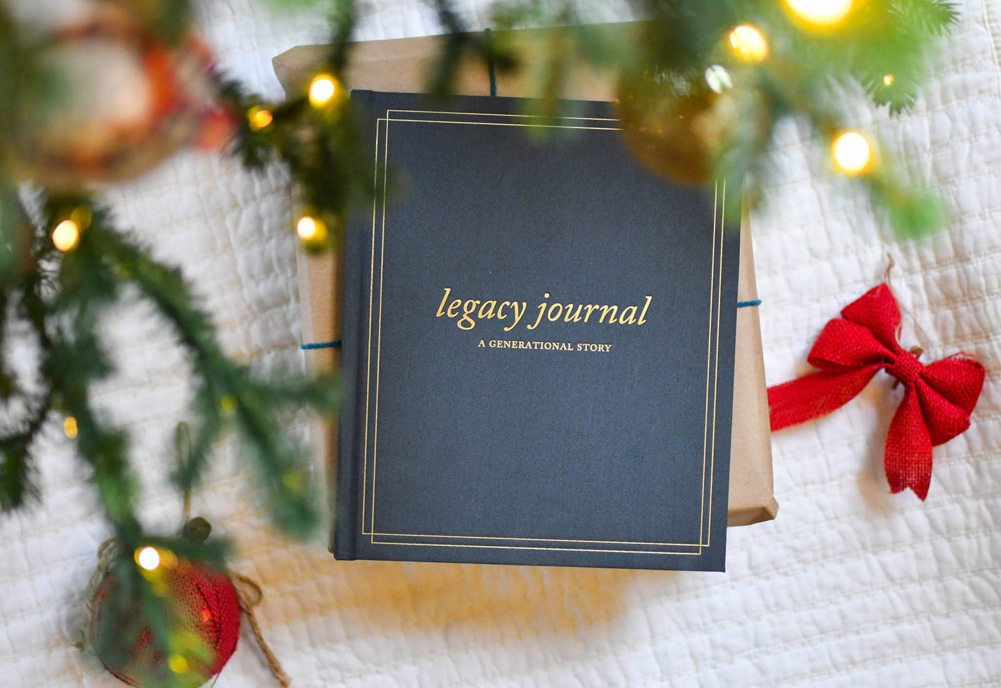 Duncan & Stone Paper Co. - Legacy Journal: A Family Keepsake Book | Christmast Gift