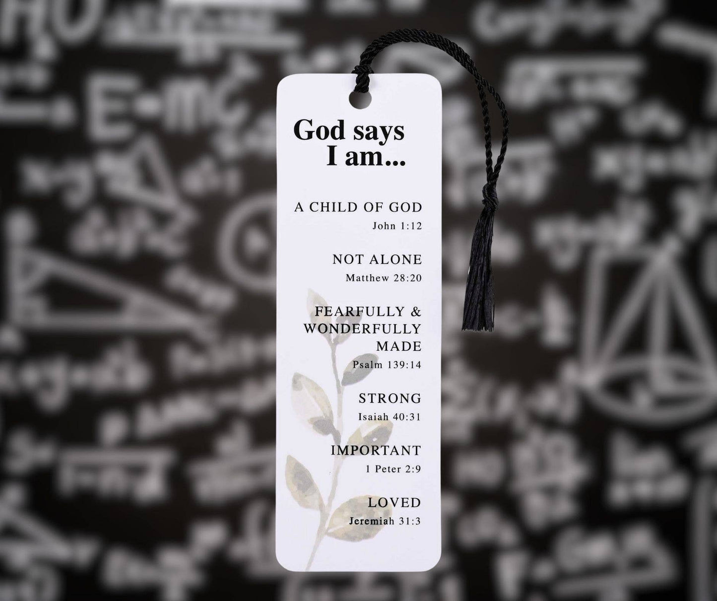 Dicksons - Tassel Bookmark God Says I Am