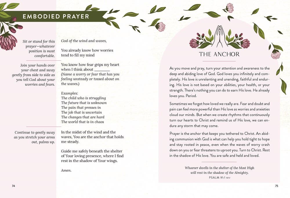 HarperCollins Christian Publishing - Prayer in Motion : An Invitation to Be Fully Present, Connec