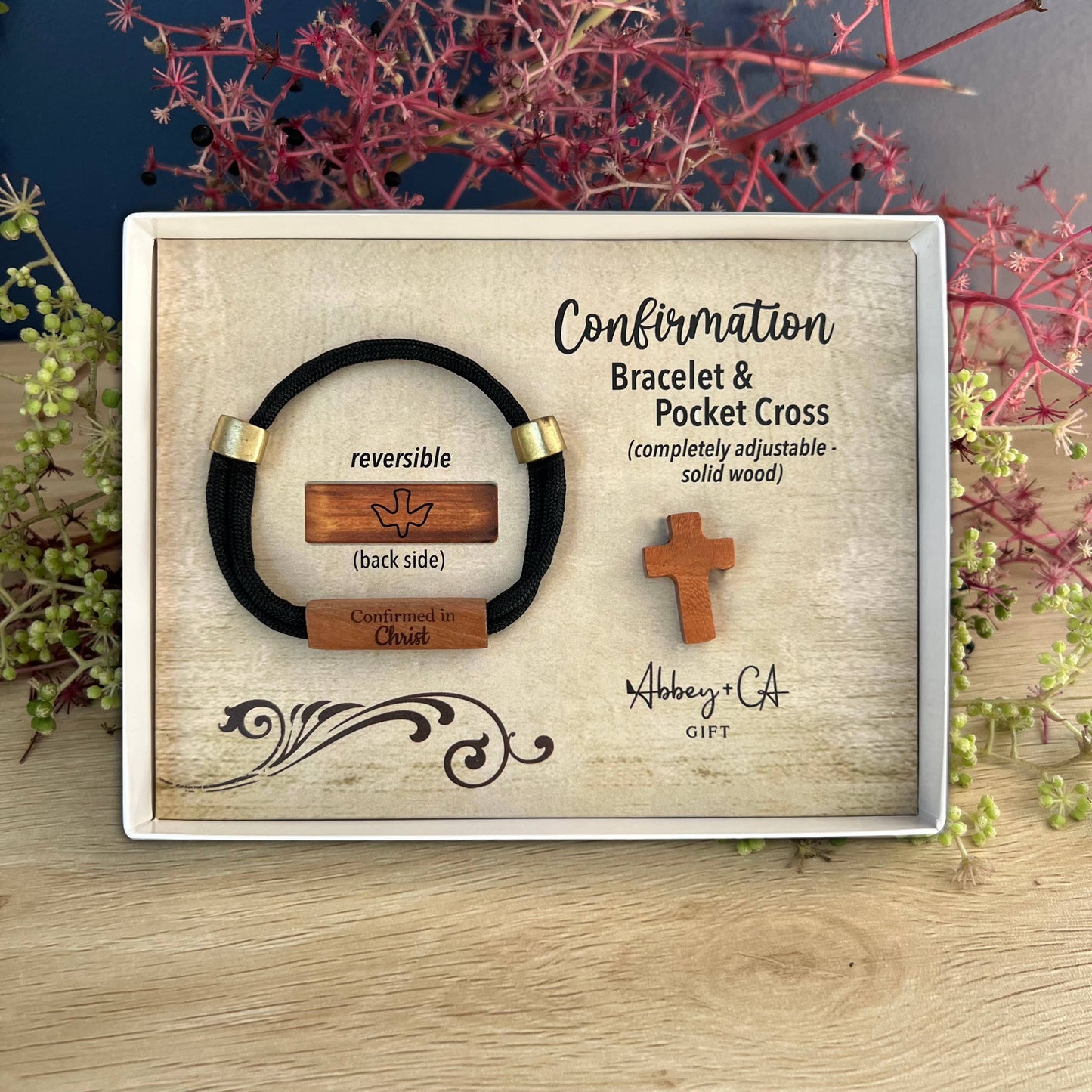 Abbey + CA Gift - Bracelet & Cross Confirmation Gift Set