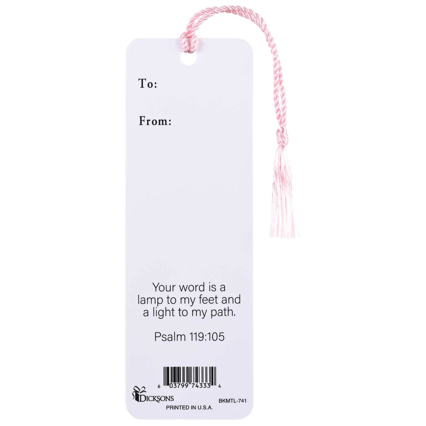 Dicksons - Tassel Bookmark Girl Read That Bible
