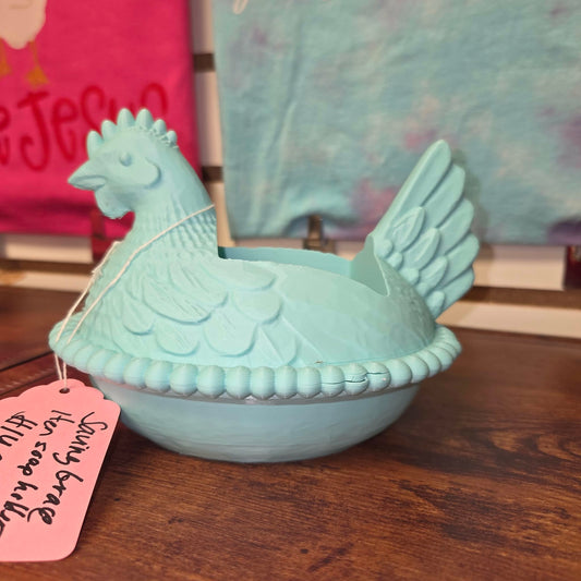 Hen on Nest soap holder
