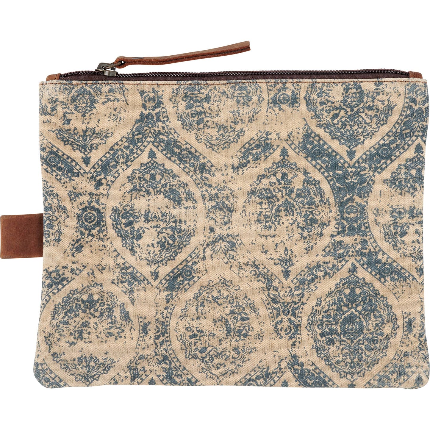 Primitives by Kathy - Indigo Zipper Pouch