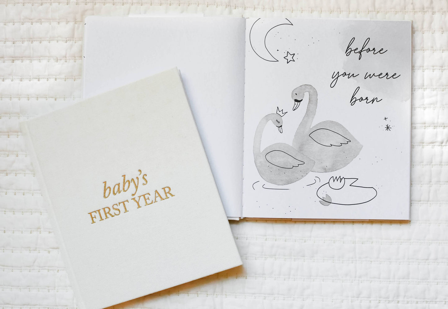Duncan & Stone Paper Co. - Baby's First Year Memory Book & Photo Album | Mother's Day