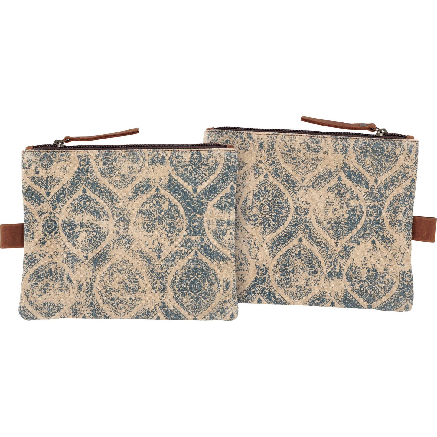 Primitives by Kathy - Indigo Zipper Pouch