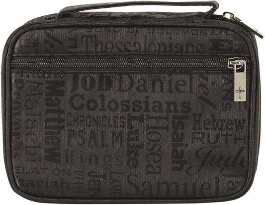 White Dove Designs Bible Cover-Books of The Bible-Compact-Black