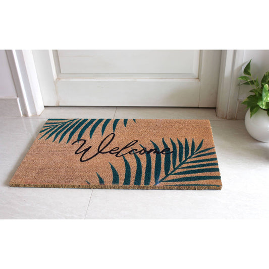 RugSmith - Welcome Palm Leaves Doormat