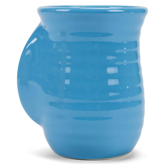 EAST AVENUE - Handwarmer Mug Ribbed Blue 14 Oz