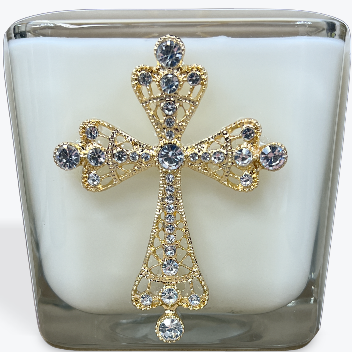 Abba Christian Products - FRANKINCENSE & MYRRH - 12oz CROSS CANDLE