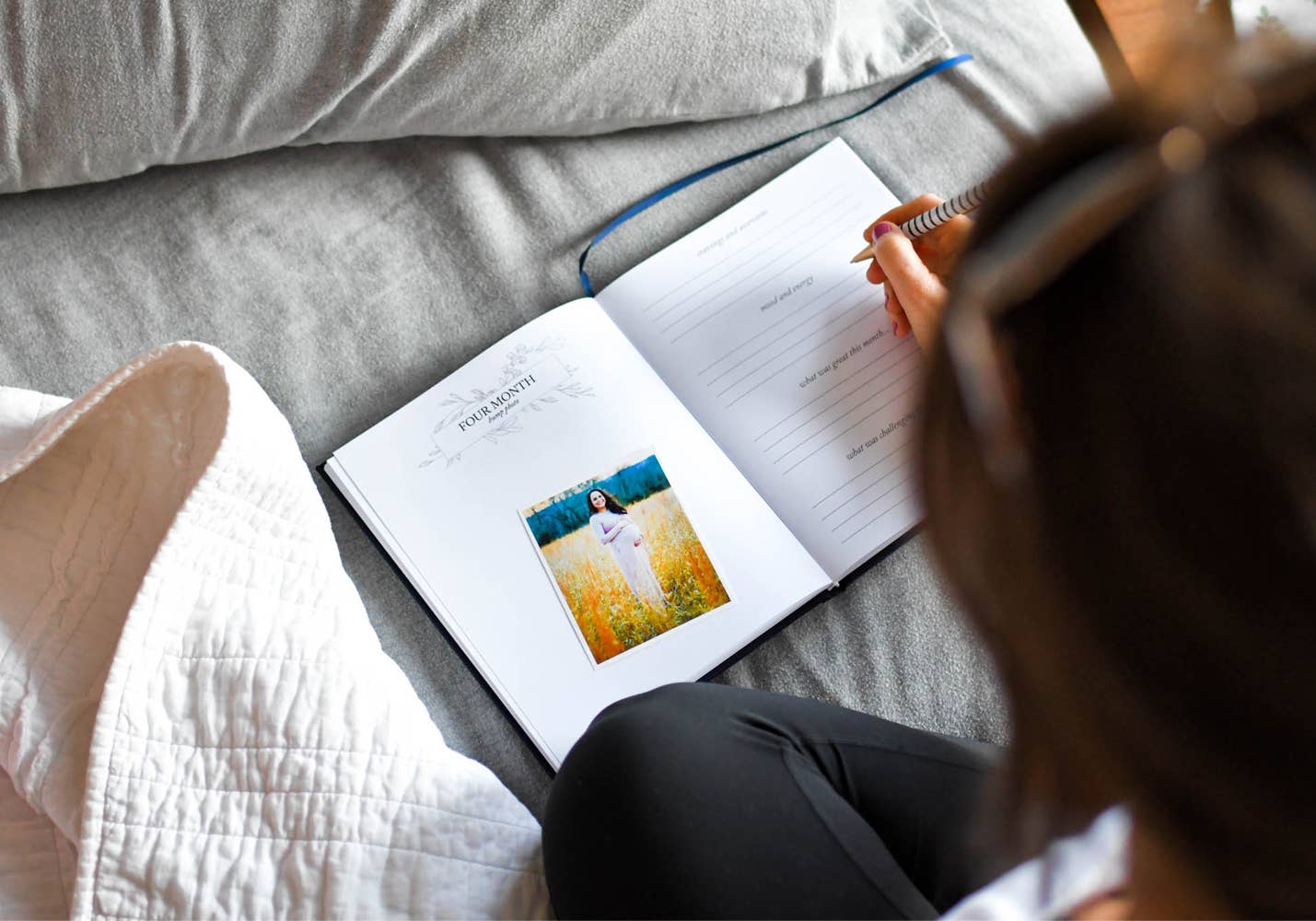 Duncan & Stone Paper Co. - Dear Baby: A Pregnancy Prayer Journal & Memory Book for Moms