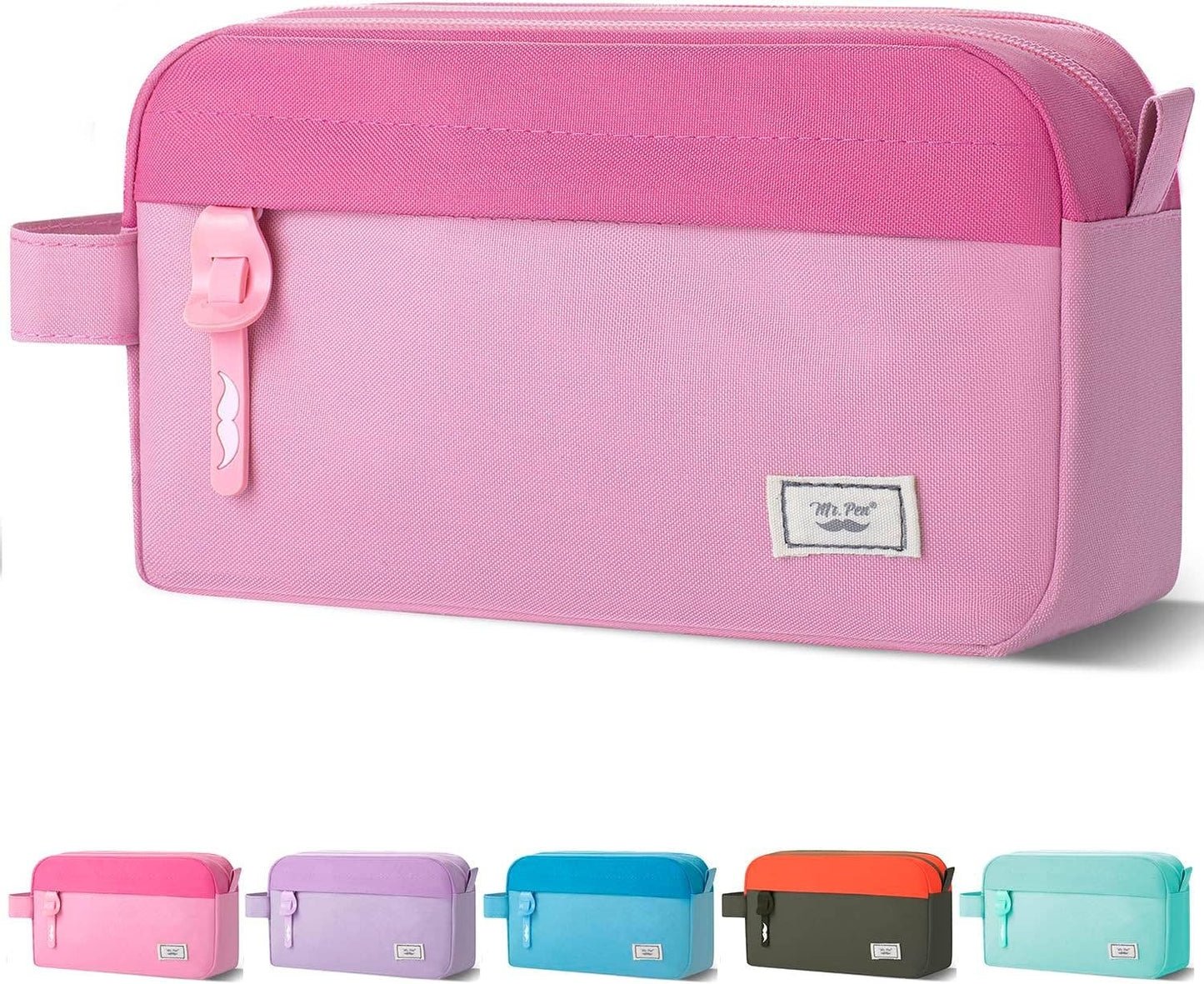 Mr. Pen - Large Capacity Pencil Case - 5 Color Options Available