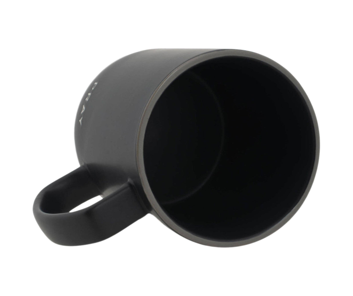 EAST AVENUE - Black Ceramic Mugs Pray