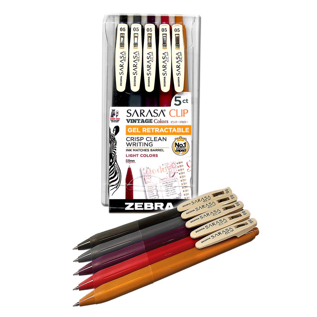 G.T. Luscombe Company, Inc. - Zebra Sarasa Vintage Marking Kit - Baker's Dozen Promo