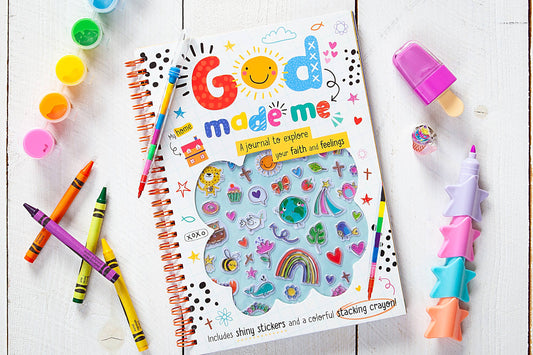 BroadStreet Publishing Group, LLC - God Made Me (Kid's Journal, Easter Basket Ideas)