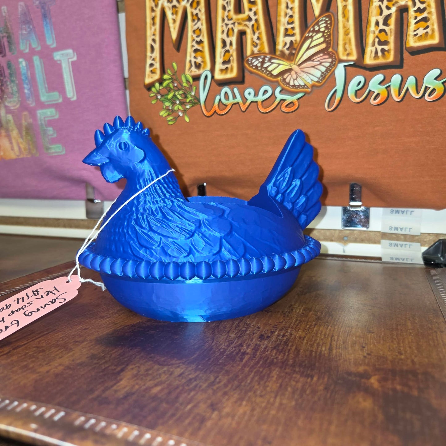 Hen on Nest soap holder