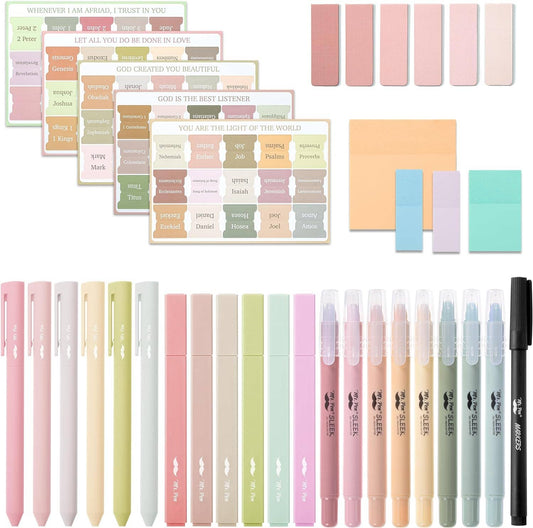 Mr. Pen - Mr. Pen Bible Journaling Kit with Sticky Notes