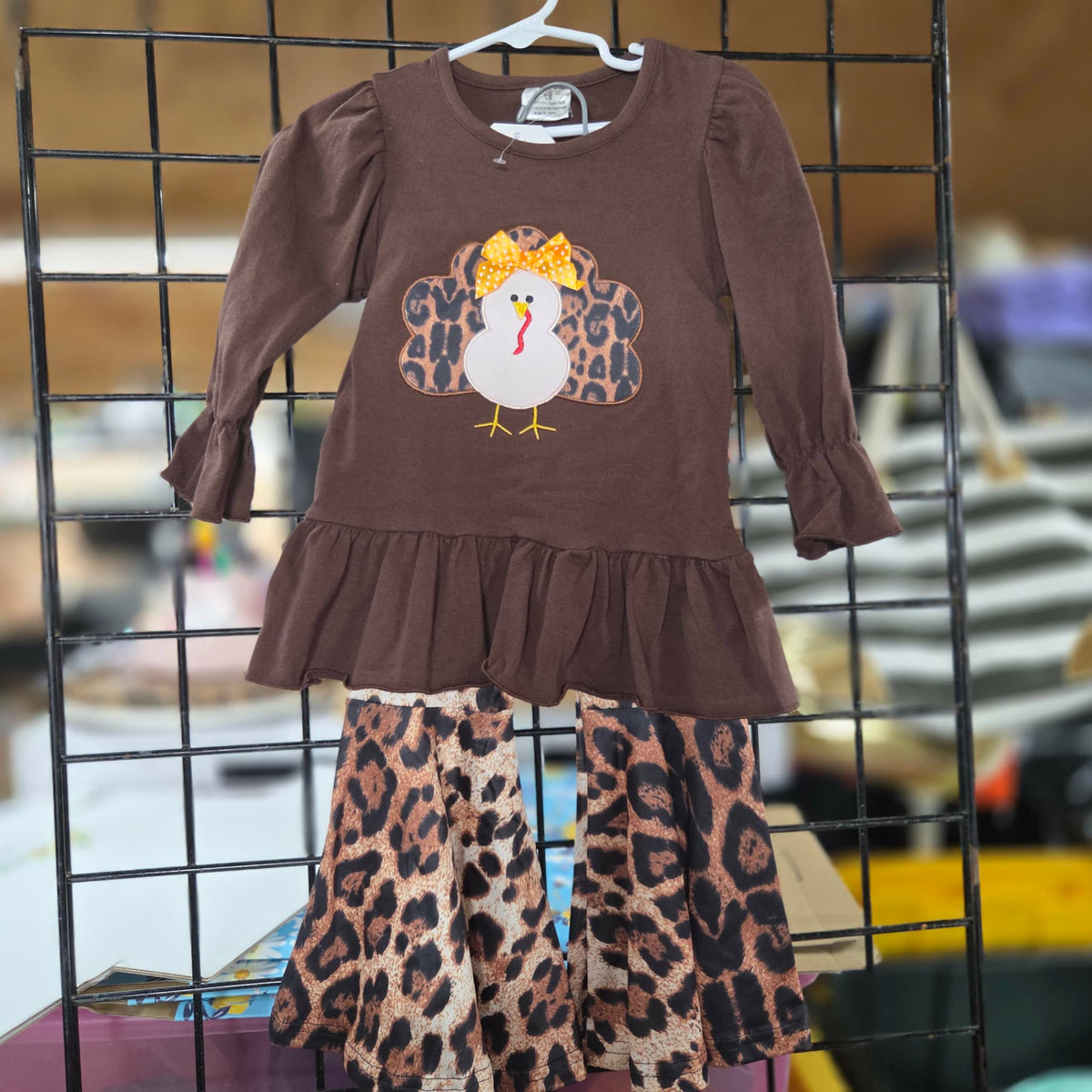 Saving Grace Tee Co- Leopard Turkey Outfit