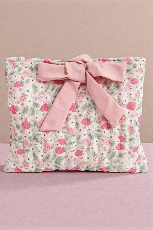 Nash Grey - Hannah Strawberry Floral Bible Cover