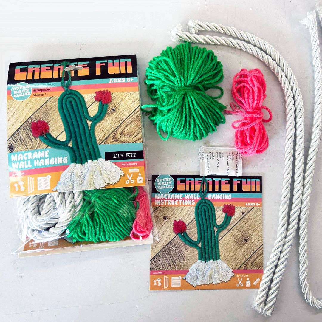 Novelty Closeout - Boho Macrame DIY Craft Kit