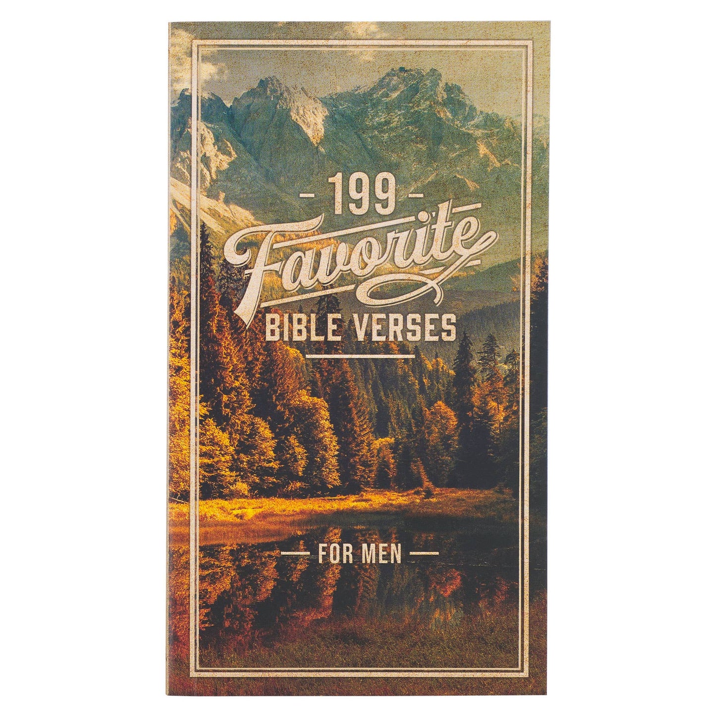 Christian Art Gifts - 199 Favorite Bible Verses for Men Softcover