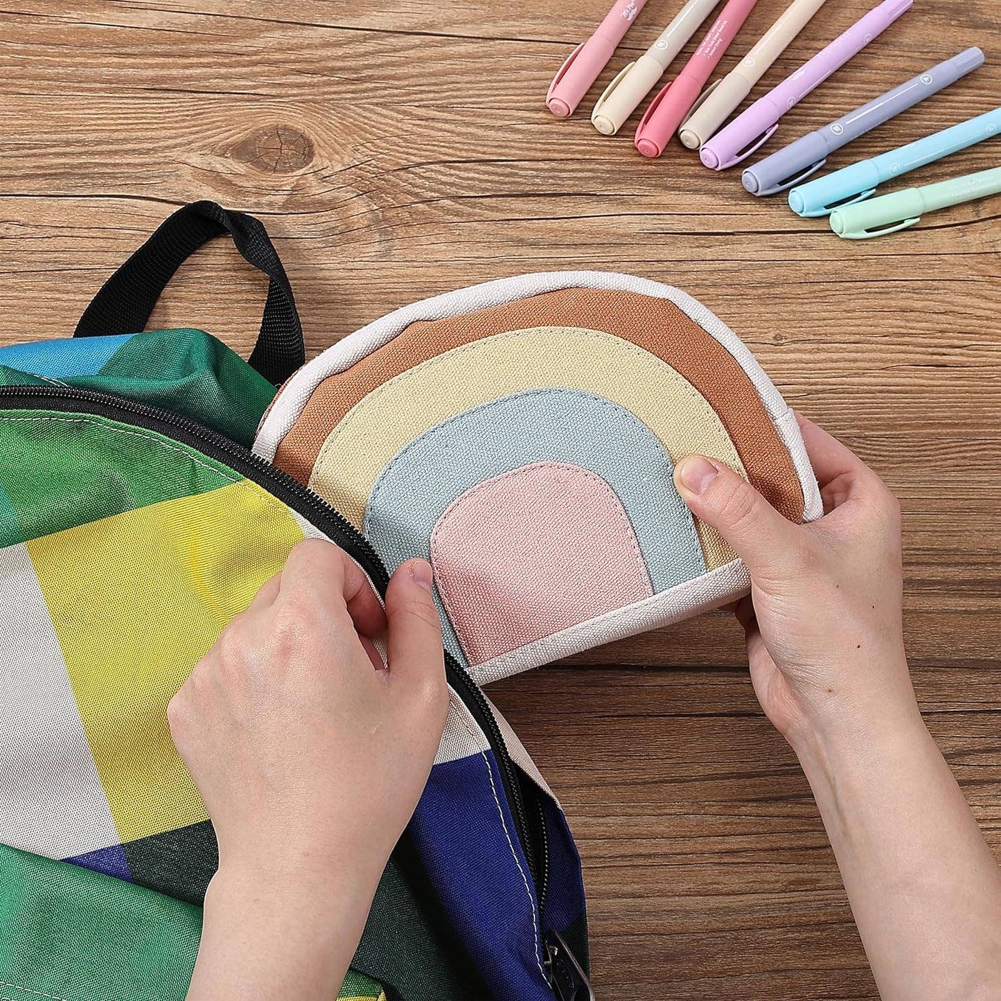 Mr. Pen - Mr. Pen Boho Pencil Case - Stylish & Functional